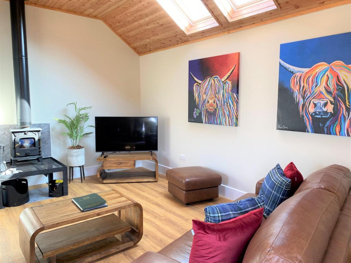Pheasant Lodge With Hot Tub Forgandenny Extérieur photo