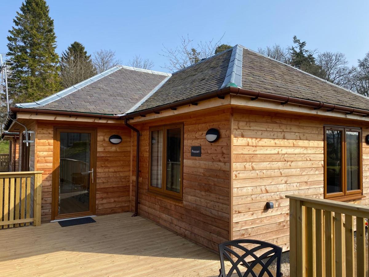 Pheasant Lodge With Hot Tub Forgandenny Extérieur photo